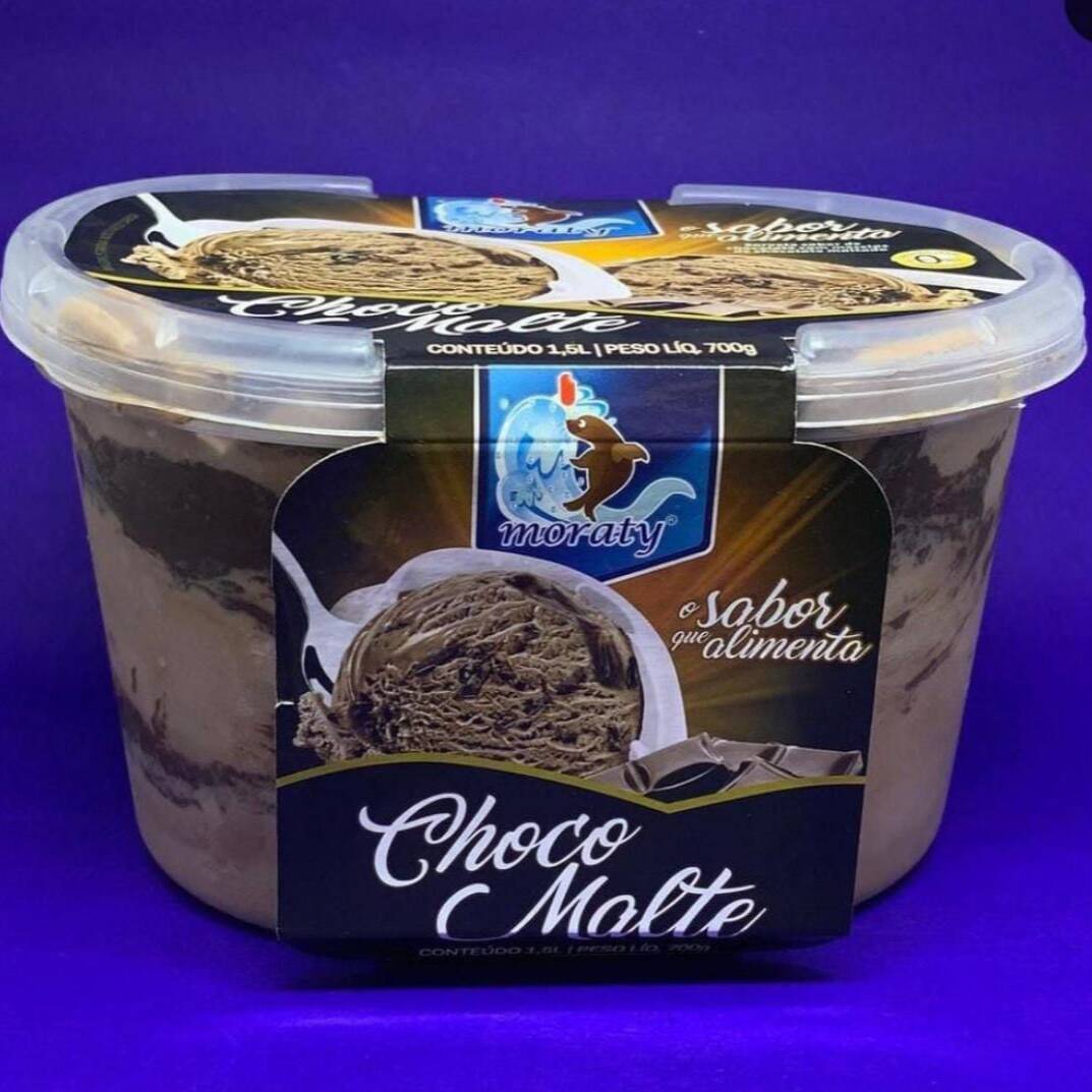 🍫🥛 Choco Malte de Ovomaltine — 1,5L
Para os verdadeiros apaixonados por chocolate! 🤎 Um sorvete cremoso, chocolatudo e maltado, com o sabor irresistível de Ovomaltine. Perfeito para quem não abre mão de uma sobremesa bem indulgente! 😋🍫
