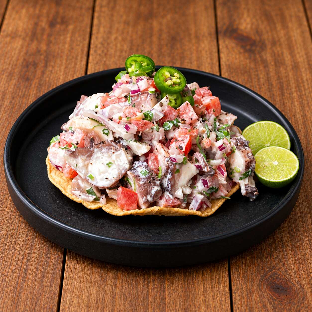 Tostada La Krakén