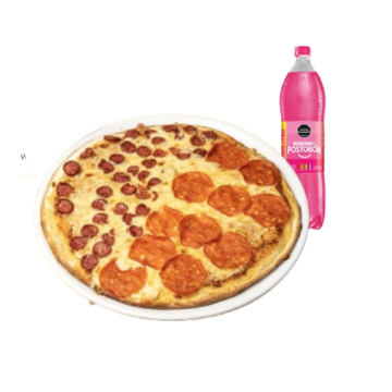 COMBO PIZZA MEDIANA + GASEOSA