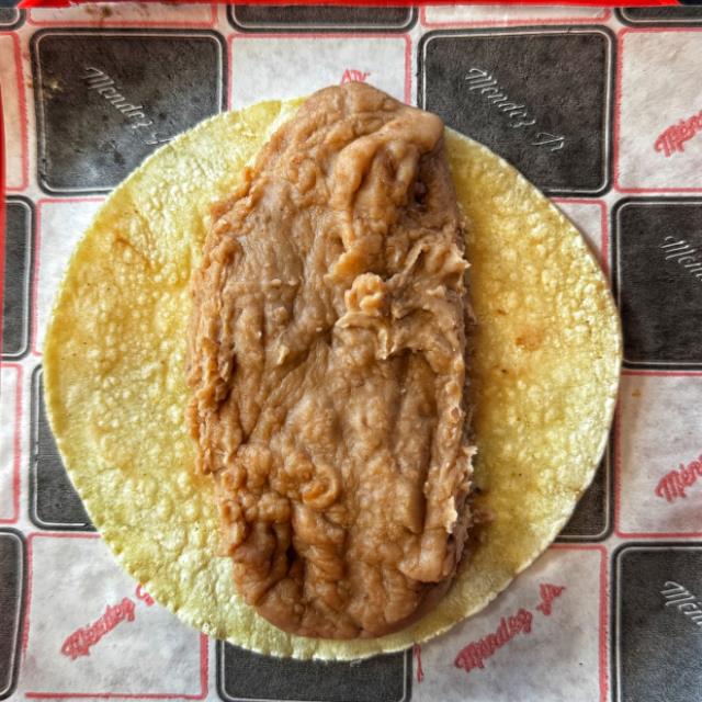 TACO DE FRIJOL