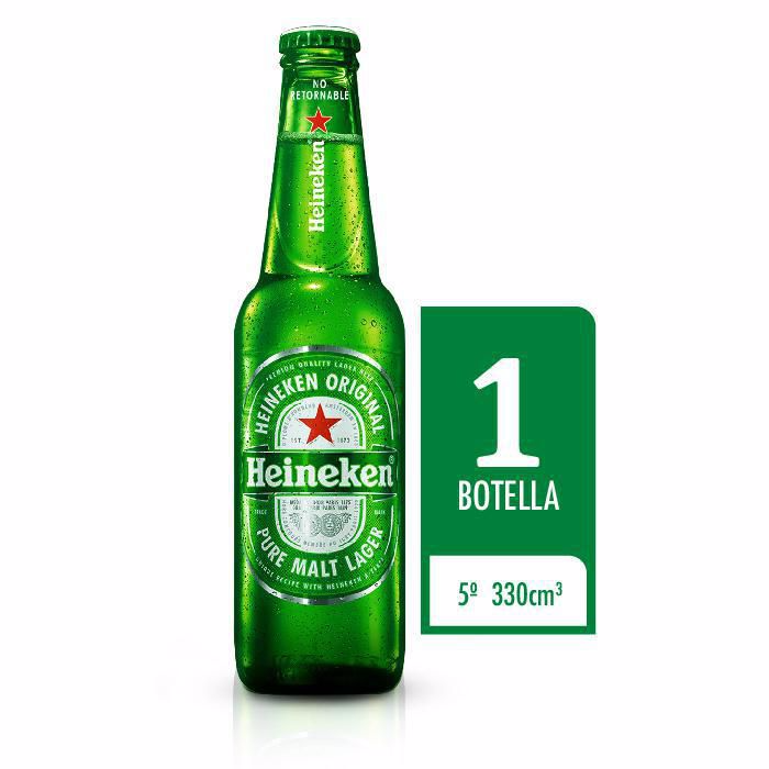 Cerveza Heiniken 330 ml