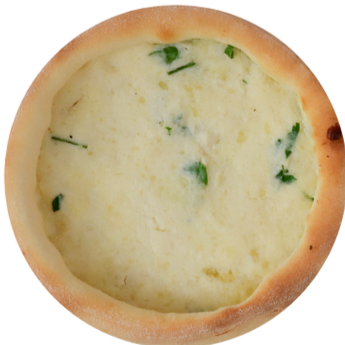 Queijo frescal (minas) + ricota + salsinhas (Não Acrescentamos ou Retiramos Itens do Recheio)