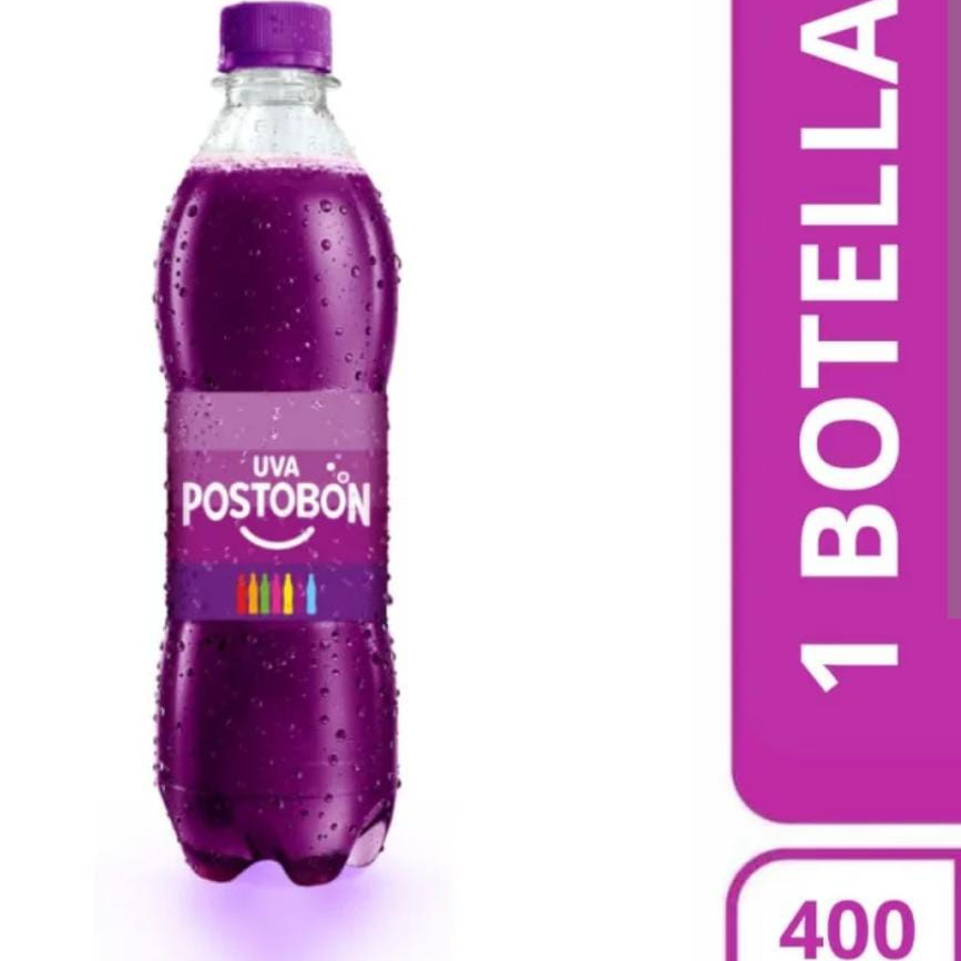 Gaseosa POSTOBON UVA 400MIL