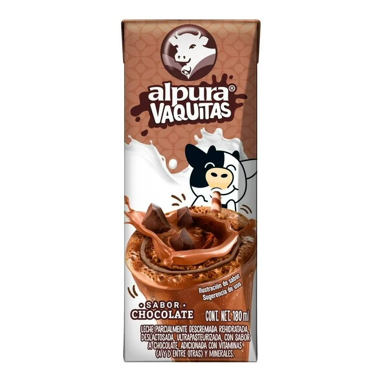 Alpura Vaquitas Sabor Chocolate 180ml
