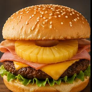 Hamburguesa Hawaiana
