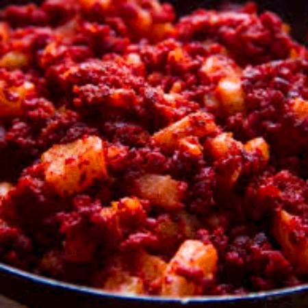 Orden Papas Con Machaca o Chorizo