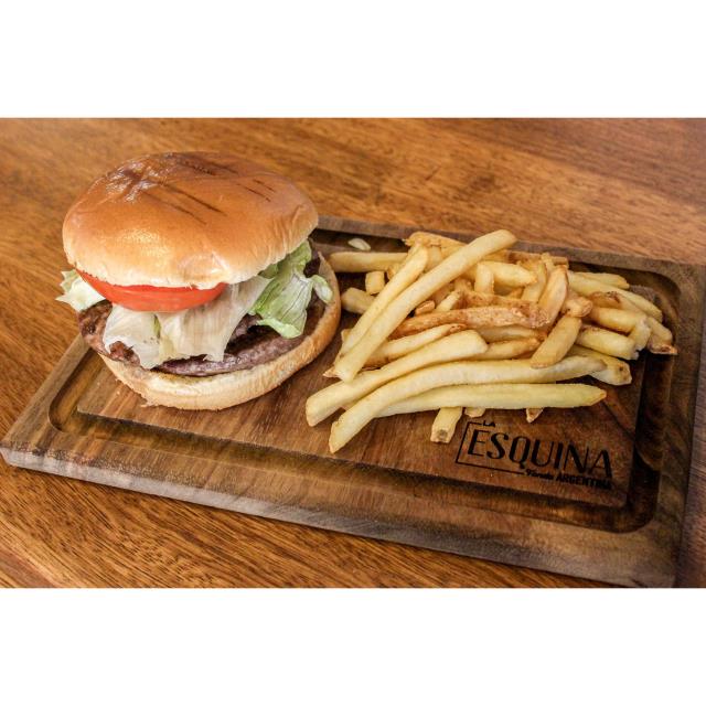 HAMBURGUESA SIMPLE