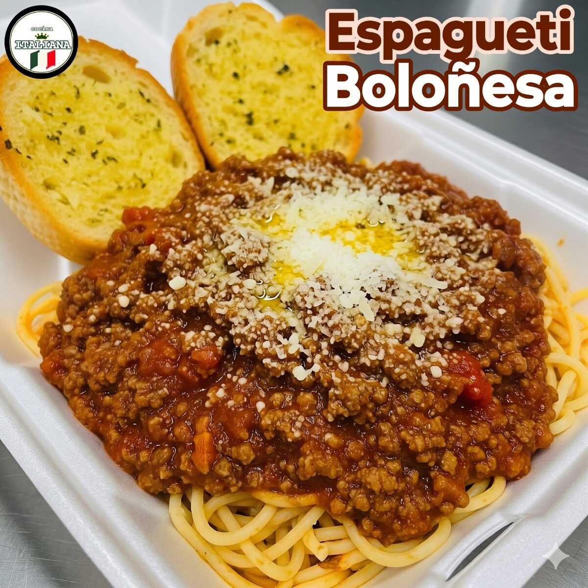 Espagueti Bolognesa
