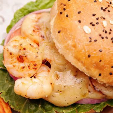 Hamburguesa de Camarón