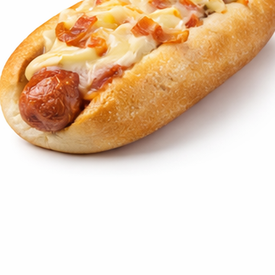 Salsicha no pão fofinho com presunto e queijo derretidos na chapa, finalizado com orégano. Quente e viciante do jeitinho que você gosta!