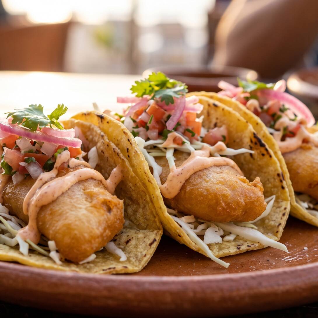 Taco Capeado de Pescado