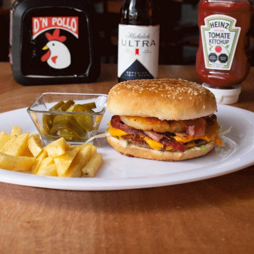 Combo-Coca Cola+Hamburguesa+Papas