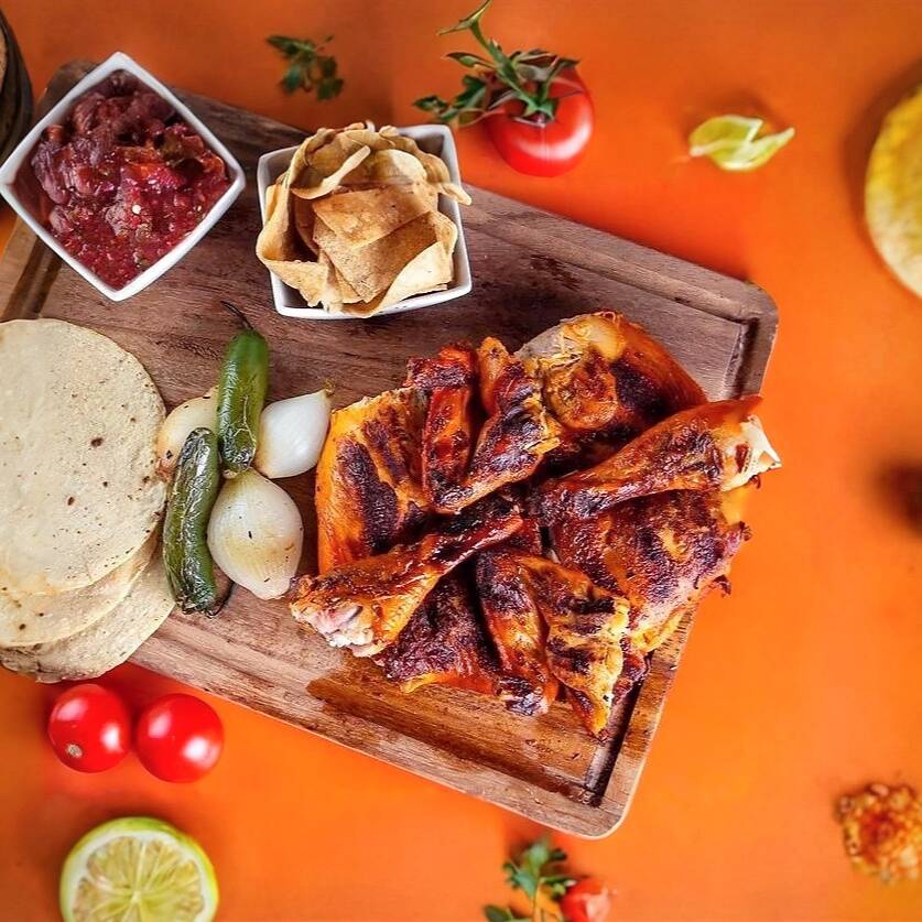 Medio Pollo Asado