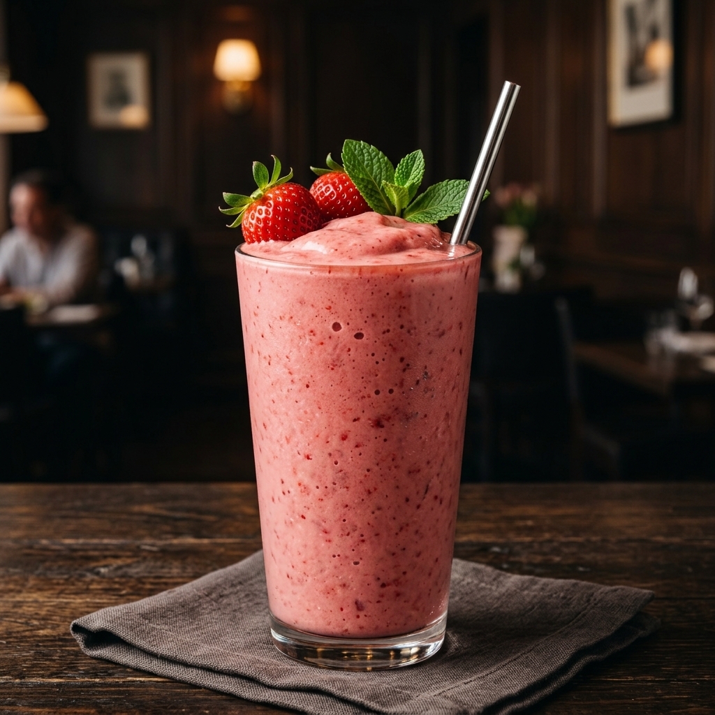 Licuado de Fresa Deluxe