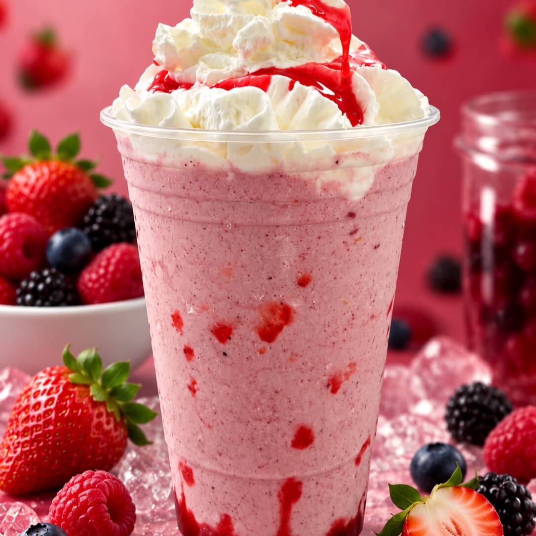 Frappe Frutos Rojos