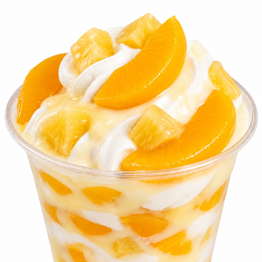 Durazno con Crema