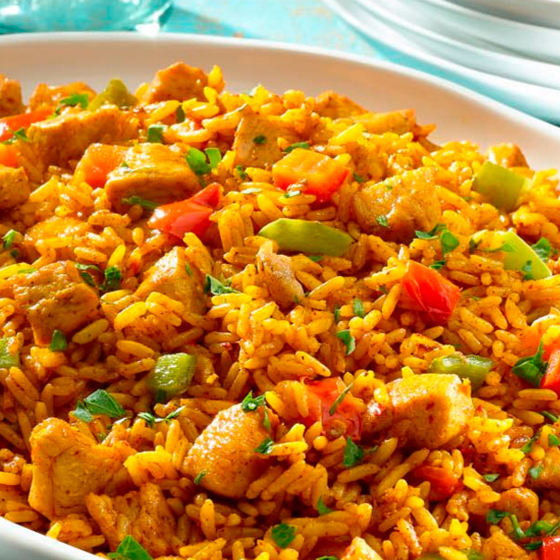 ARROZ CON POLLO CARIBEÑO