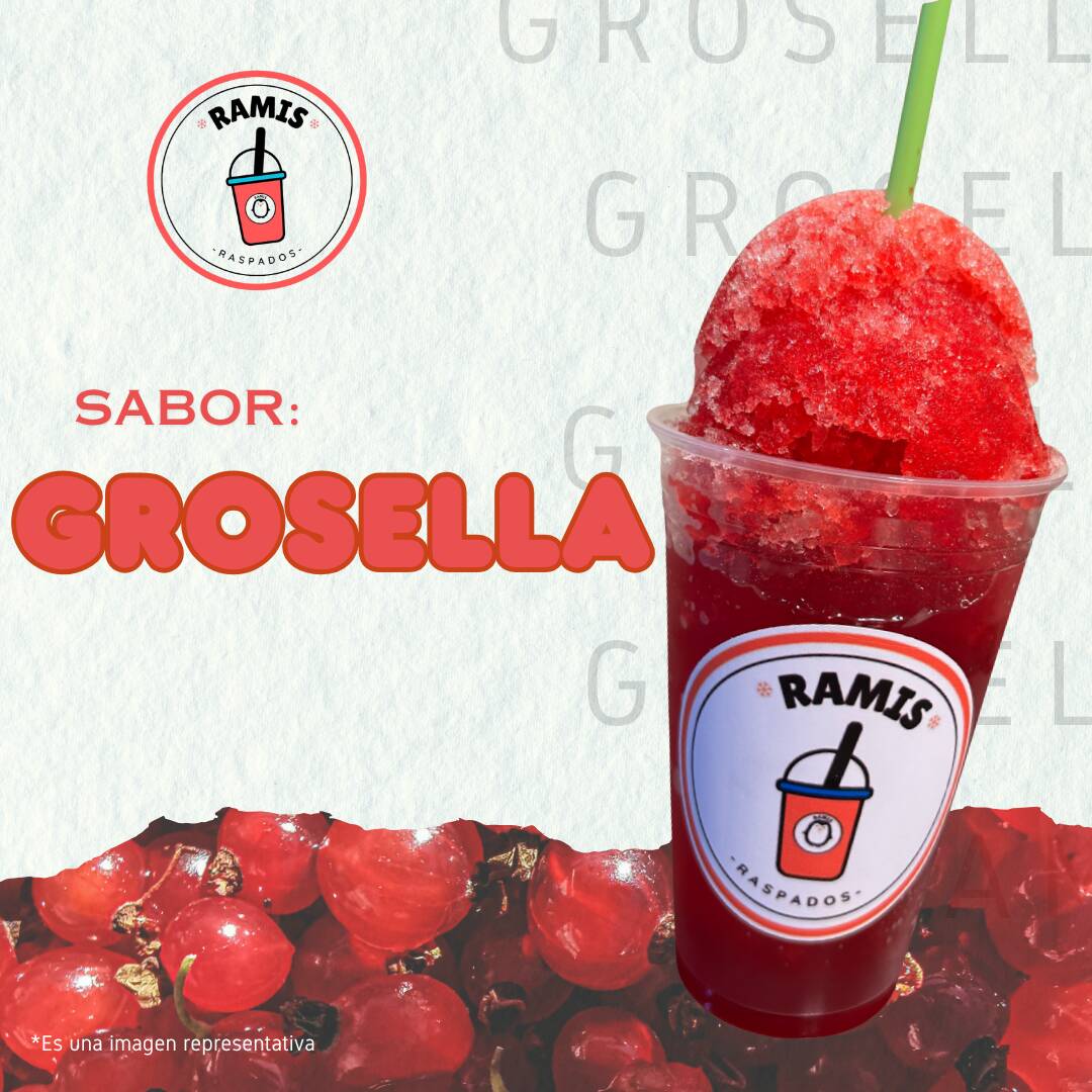 RASPADO DE GROSELLA
