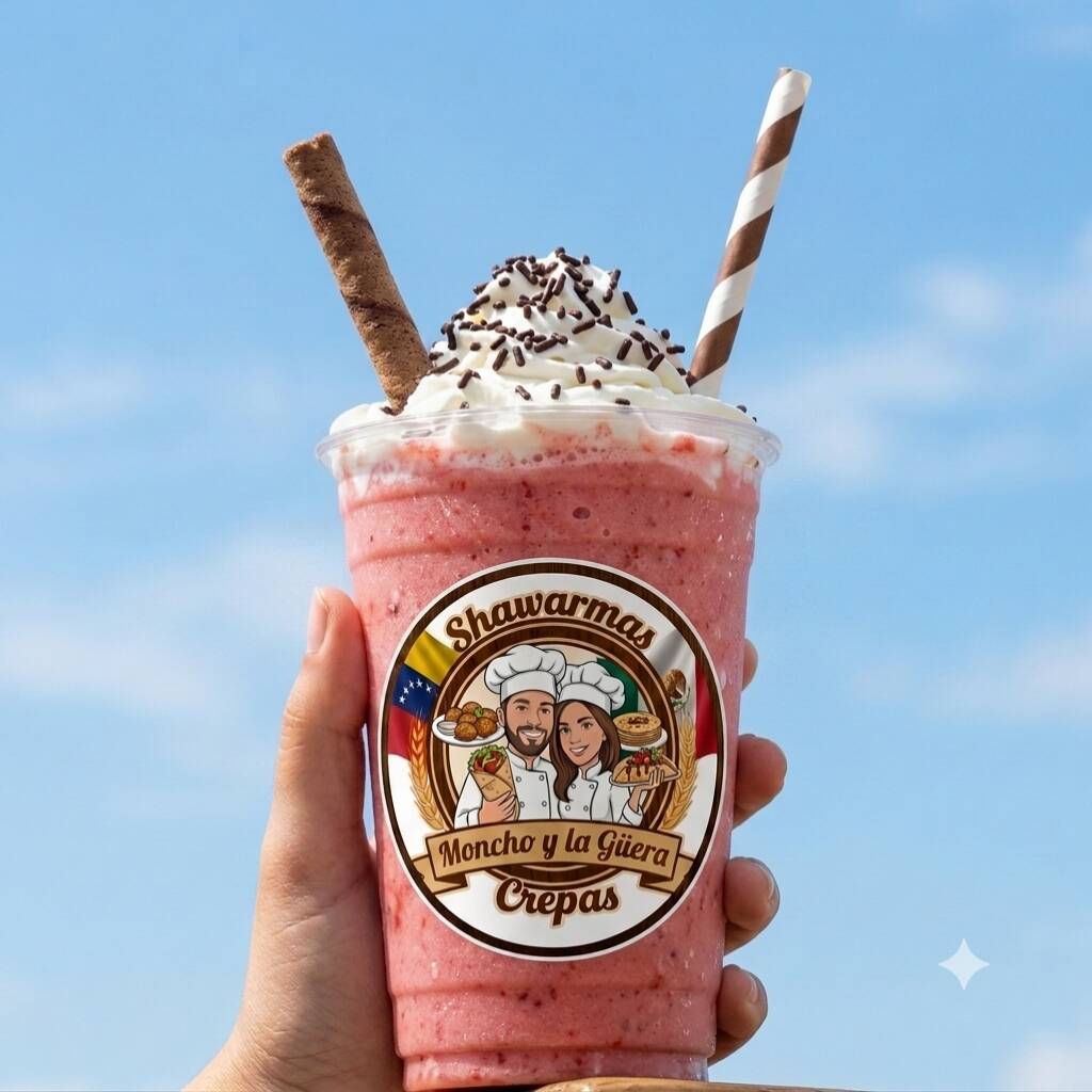 Frappe de fresa 500ml