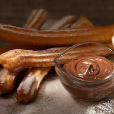 6 churritos espanhóis com 2 recheios a escolha