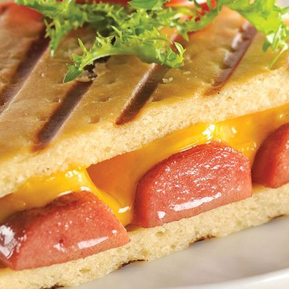 Pizzandwich Salchicha