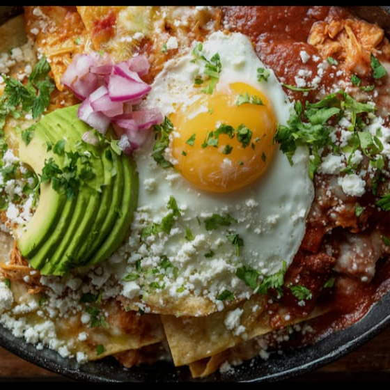 CHILAQUILES CON HUEVO