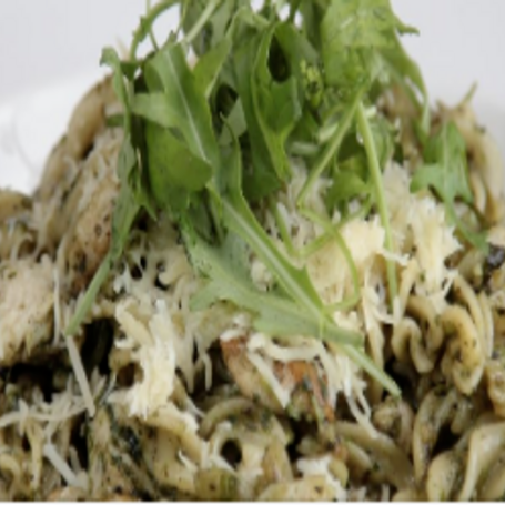 Fusilli en Salsa Pesto