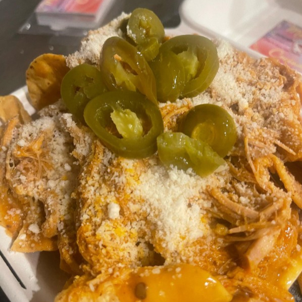 Nachos con Pierna