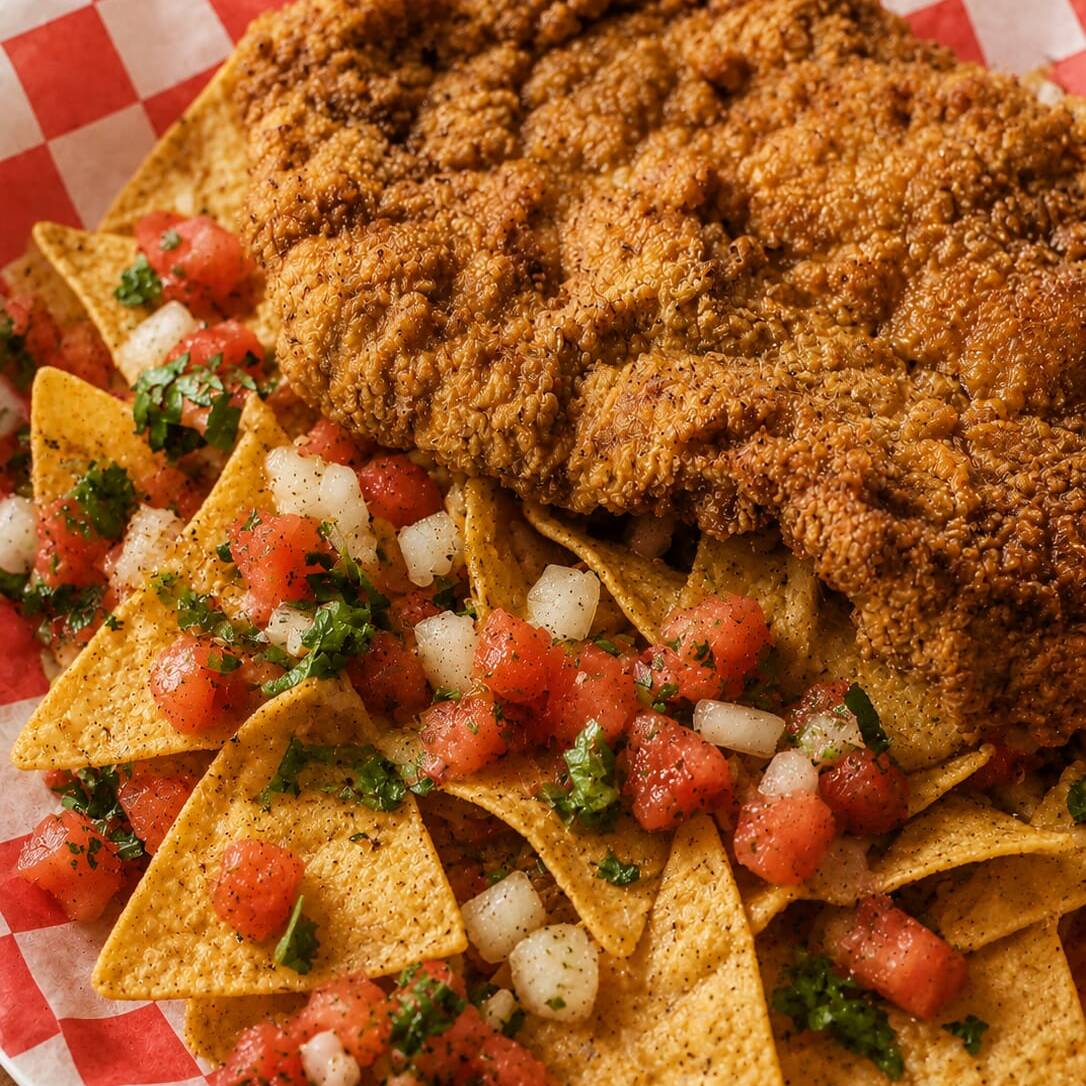 nachos puercos
