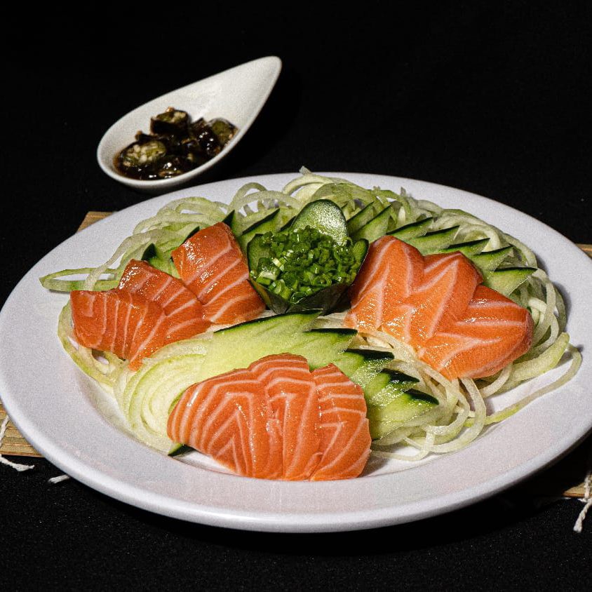 Sashimi de Salmón Corte Grueso