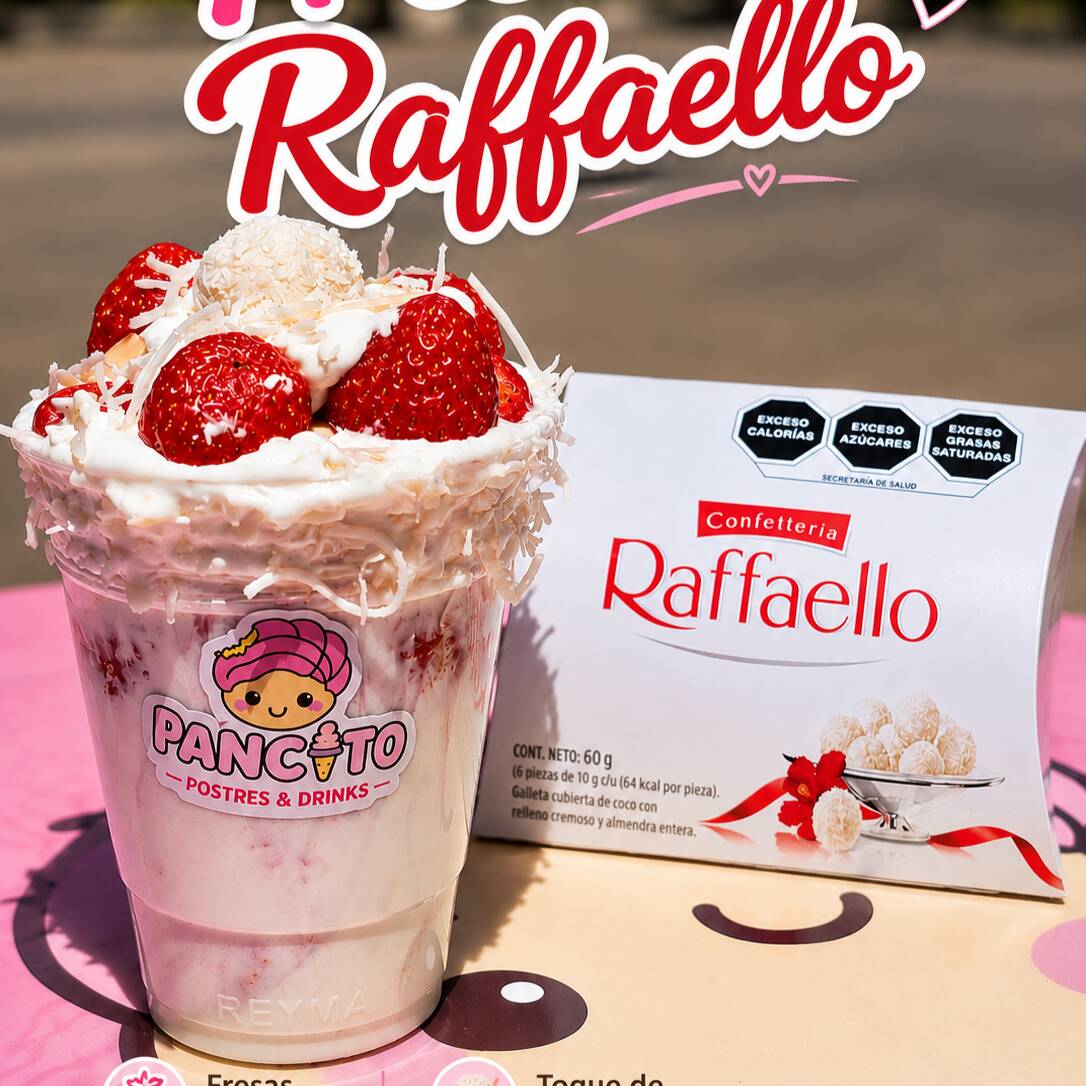 Fresas Rafaello