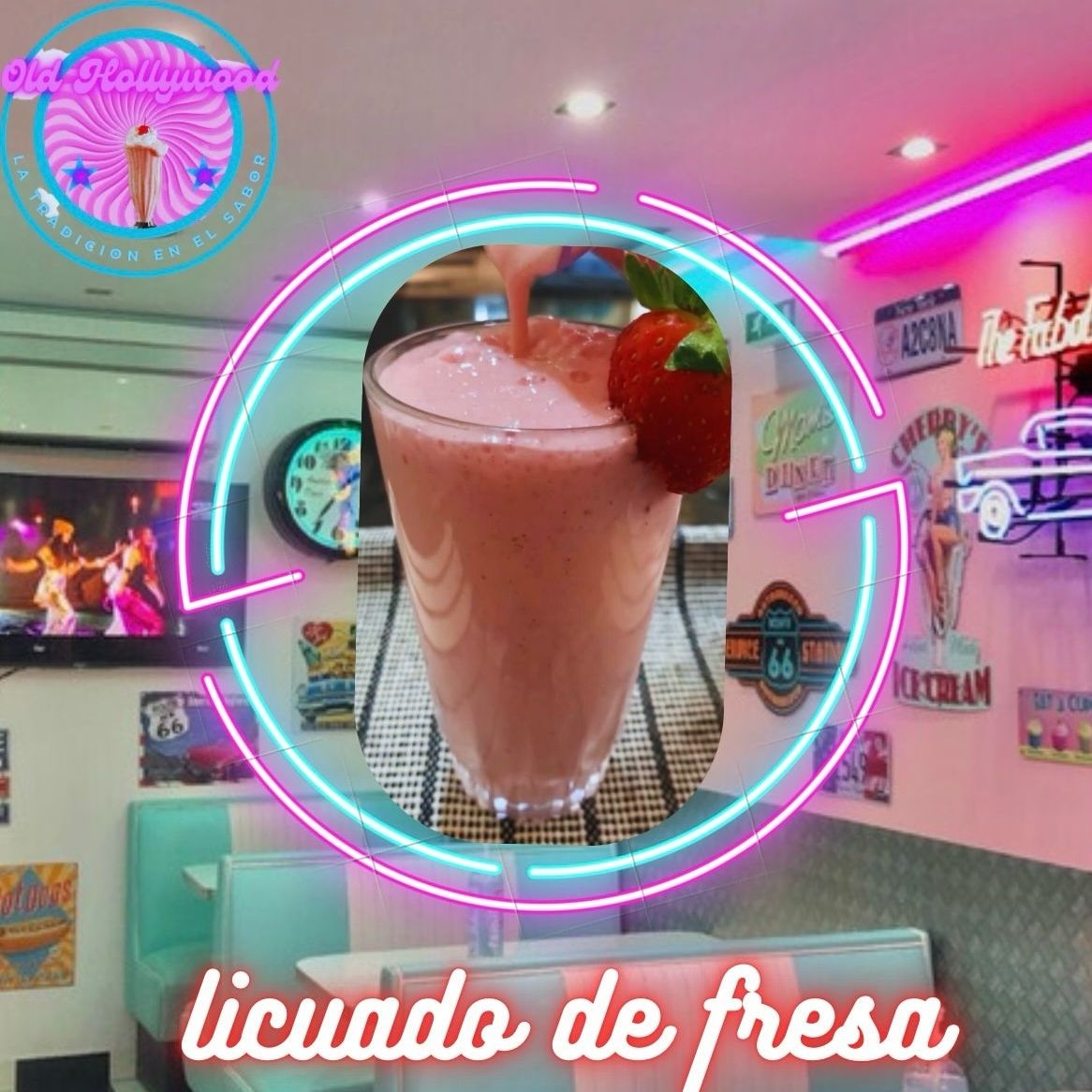 Licuado de Fresa