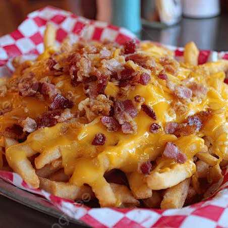 Papas con tocino