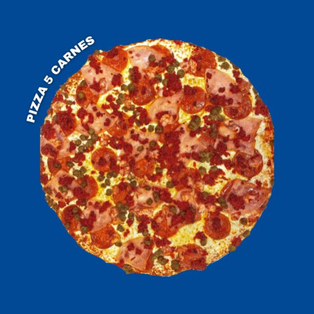 PIZZA 5 CARNES