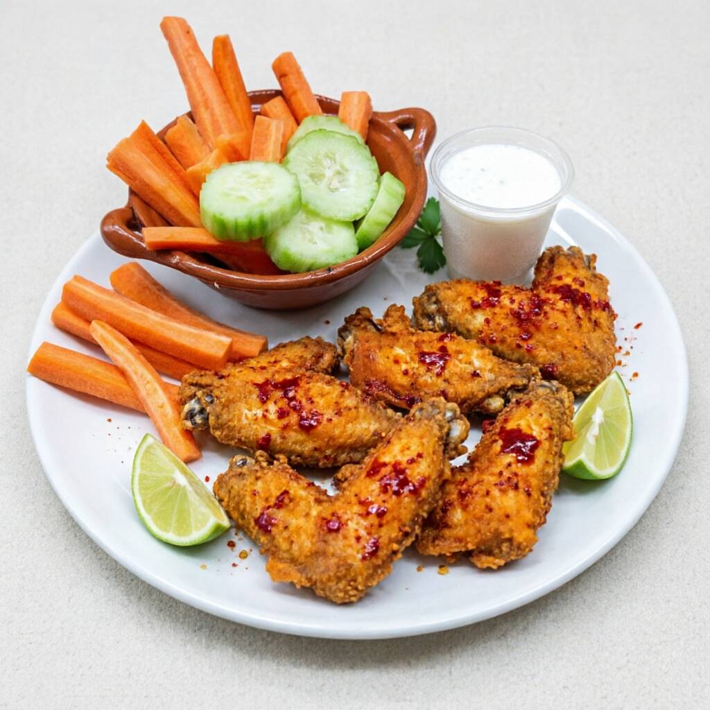 Alitas Bomba (tajin-limon) 6 piezas🐥😋