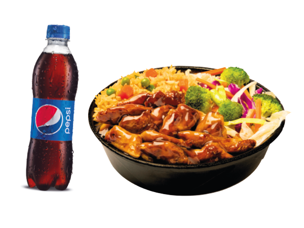 Salva Bolsillos De Pollo Teriyaki + Bebida