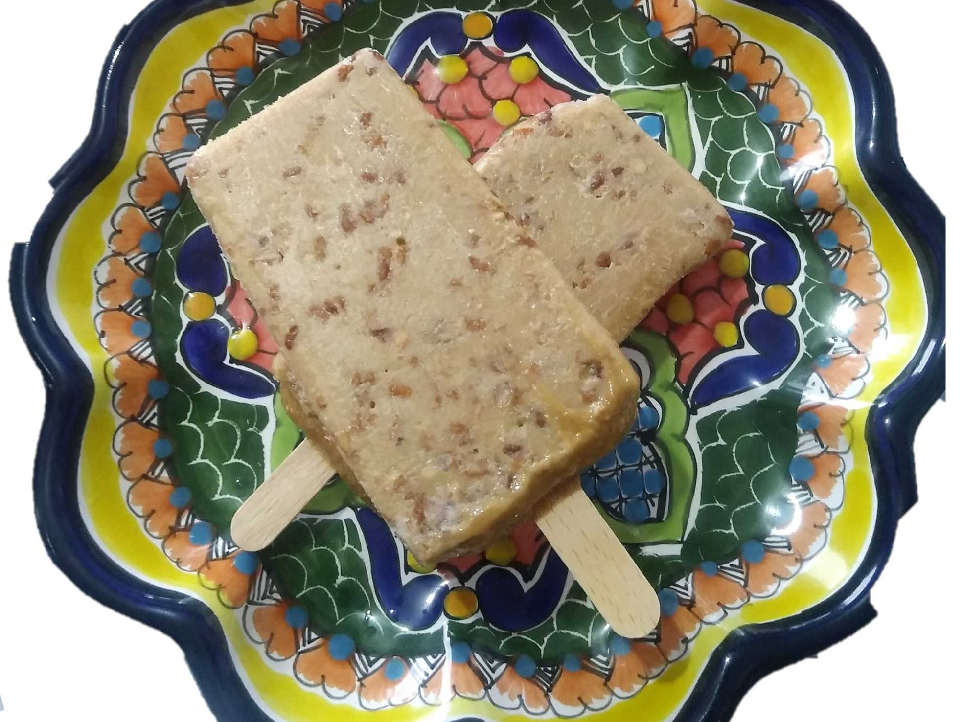 Paleta de Café con trozos de Nuez