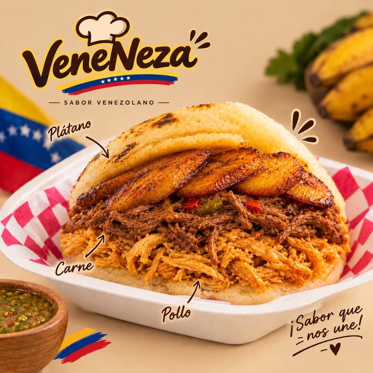 Arepa Mixta
