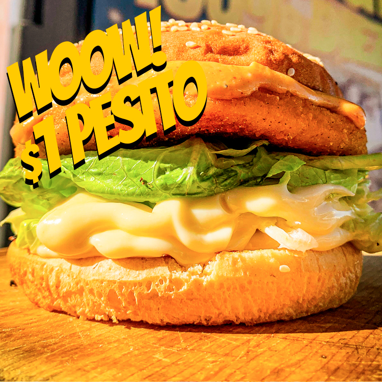 💥Hamburguesa de Pollo $1 Peso💥