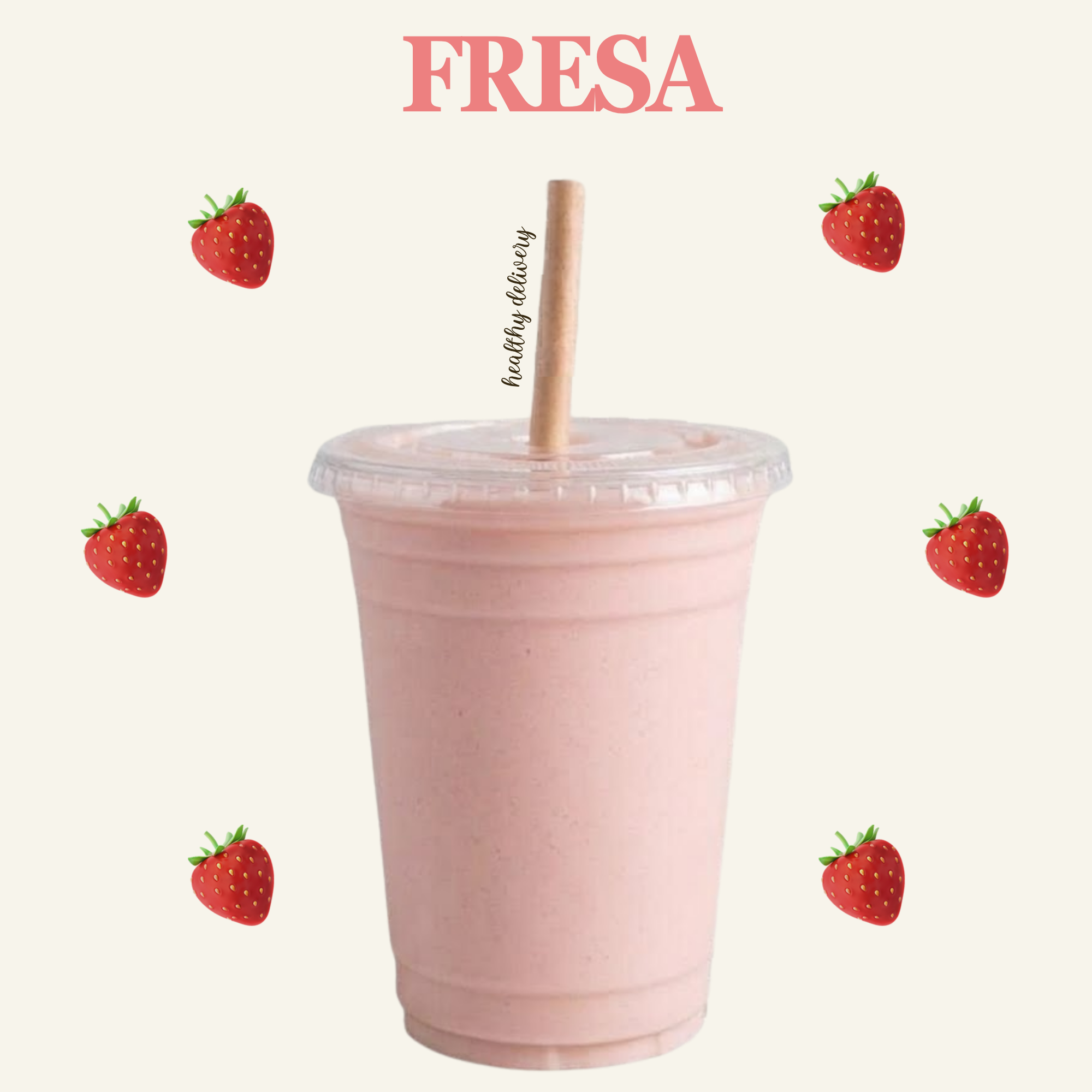 Licuado de Fresa