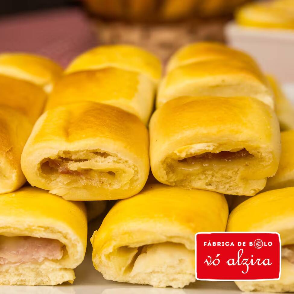 Assado e congelado, basta levar ao forno. Contém 15 unidades. Imagem meramente ilustrativa. Serve 3 Pessoas.