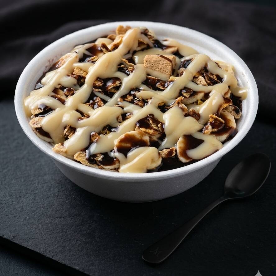 Delicioso, cremoso, refrescante e nutritivo