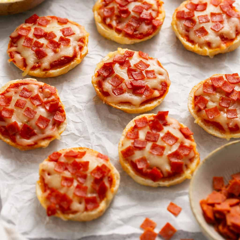 🍕 Bagel Mini Pizza 🍕