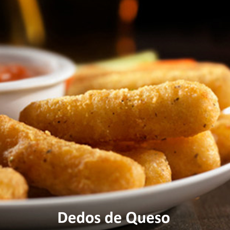 Dedos de Queso Mozarella