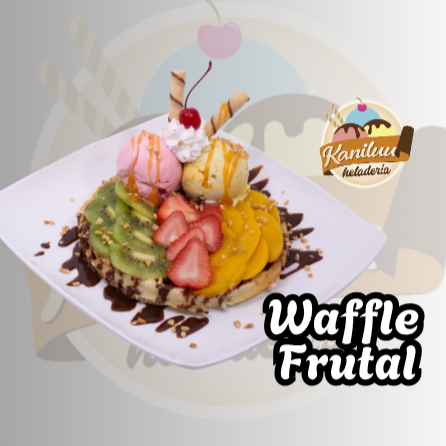 Waffle Frutal