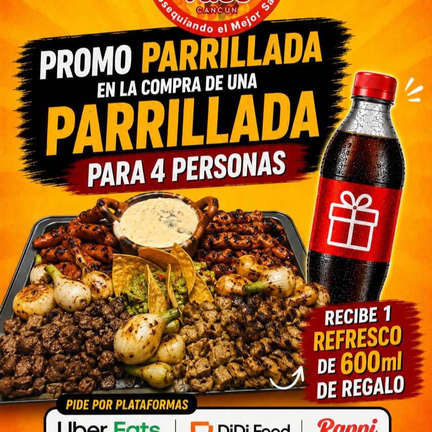 PROMO PARRILLADA PARA 4
