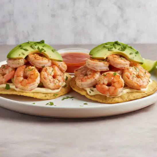 Tostada Camarón