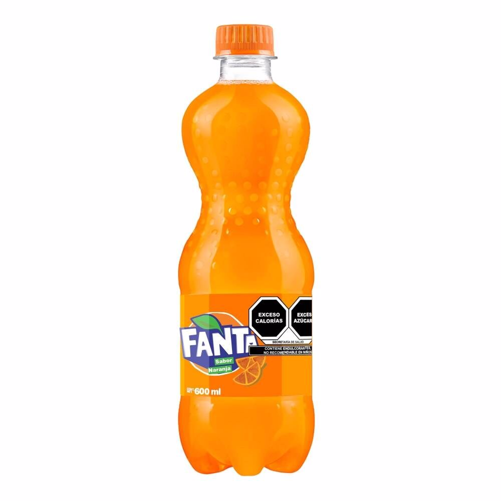 Fanta Sabor Naranja Refresco Botella de 600 Ml
