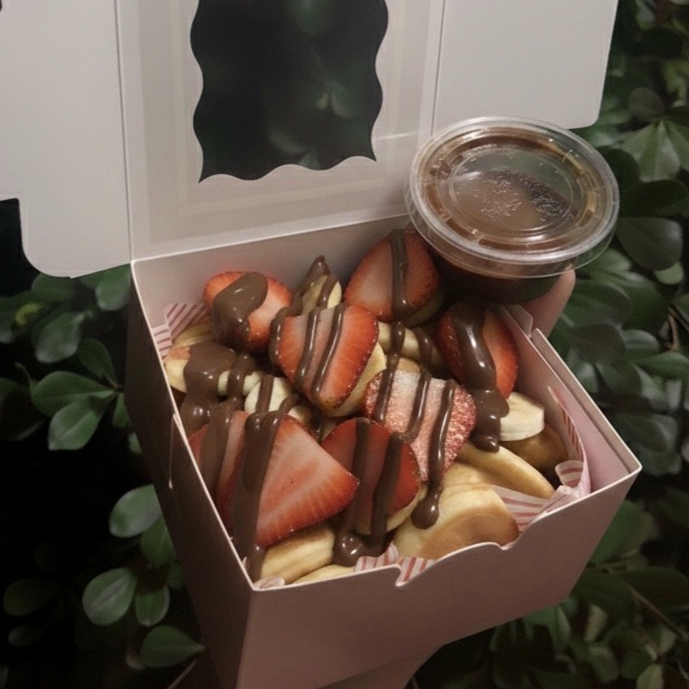 14 Mini Hotcakes 2 Toppings 1 Glaseado