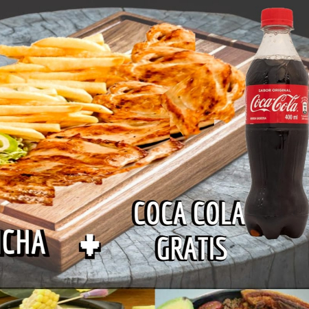 PECHUGA MAS GASEOSA